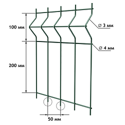 Ограждение серии GARMONY-perimetr